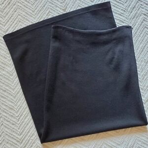 Vintage I.N.C. International Concepts Black Wool Maxi Skirt